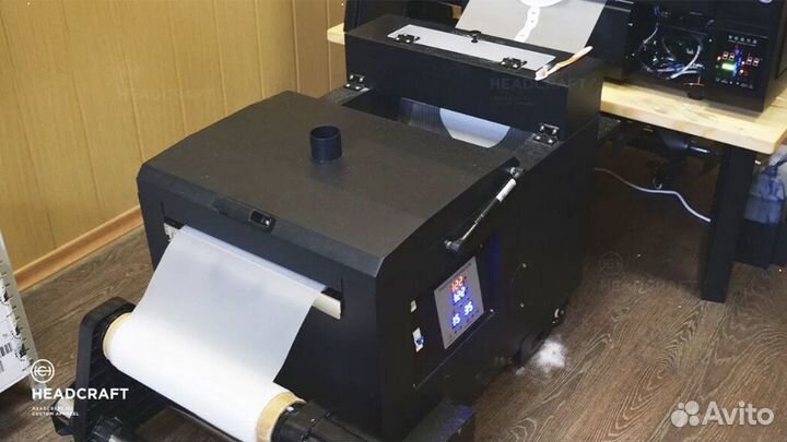 DTF текстильный принтер с 2 головами XP600 30 см