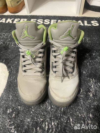 Air Jordan 5 Green Bean