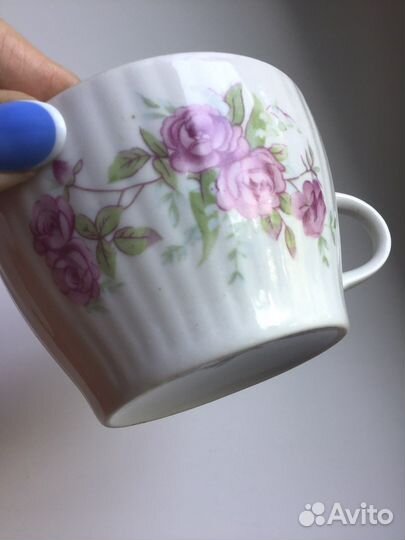 Чайная пара Дулево 1967 год