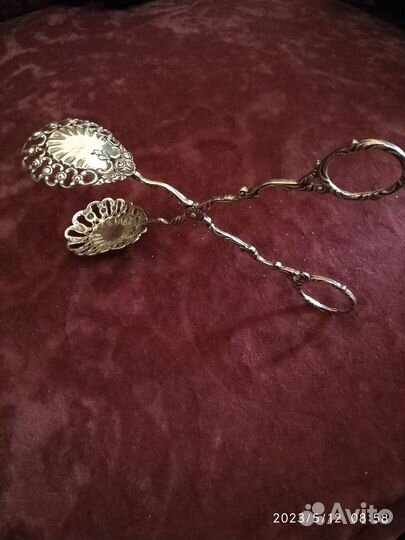 Щипчики кондитерские Серебро