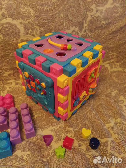 Мультикуб развивающая интерактивная игрушка