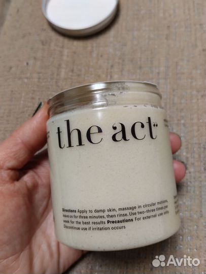 Скраб для тела the act