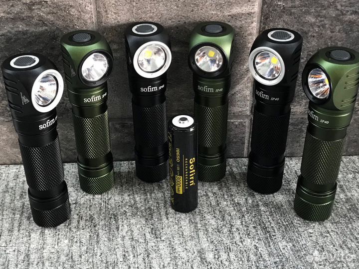 Налобный Фонарь Sofirn SP40 USB - C 18650