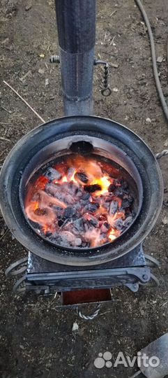 Печь под казан