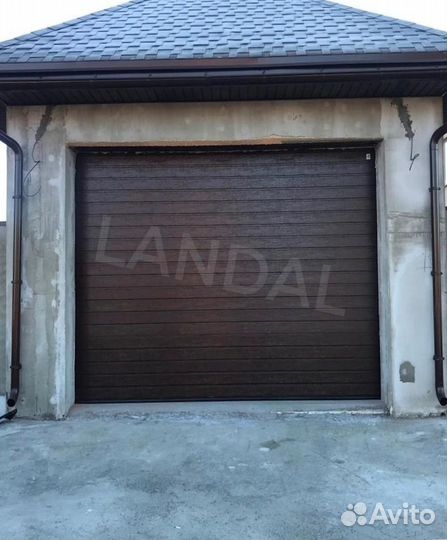 Гаражные секционные ворота