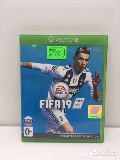 Диск Fifa 19 для Xbox One