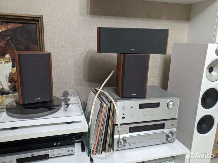 Тыловые колонки и центральный канал Celestion F10