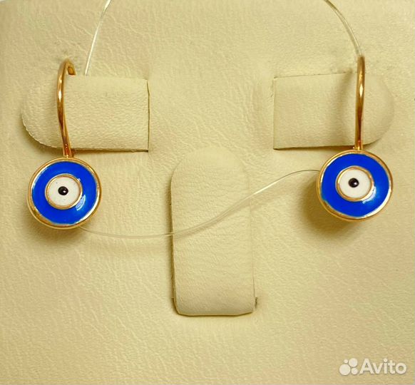 Золотые серьги Детские