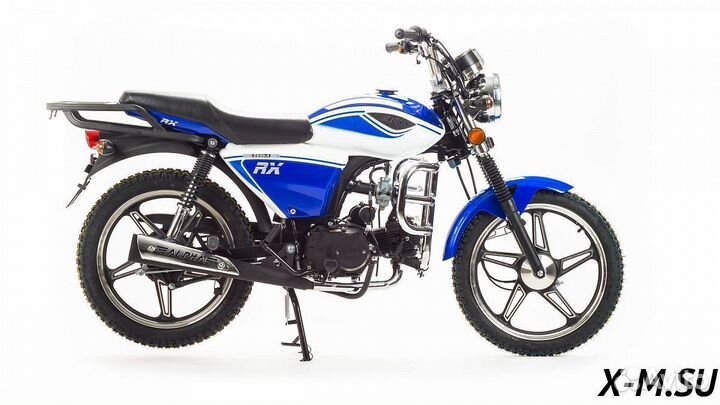 Мопед motolend alfa RX7(цвет-синий)