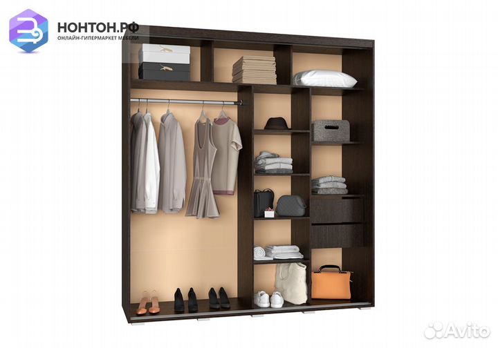 Шкаф-купе Крафт-5