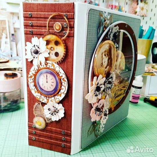 Скрапальбом фотоальбом подарок