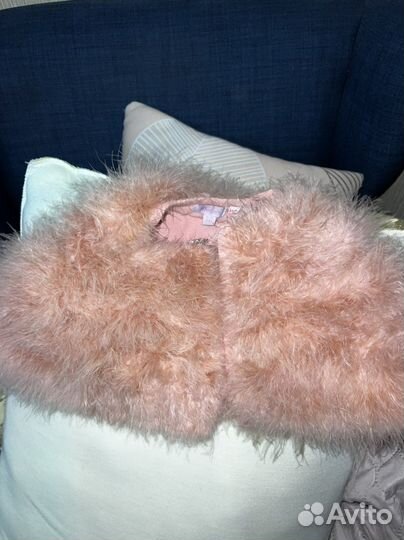 Детское болеро бу лебяжий пух