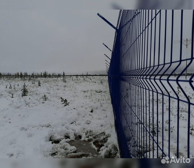 Забор сетка 3д