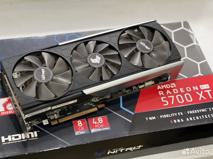 Amd RX 5700xt sapphire nitro+
