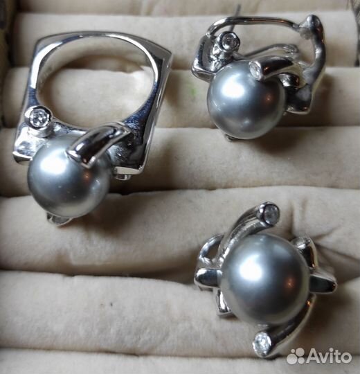 Серьги и кольца, комплекты