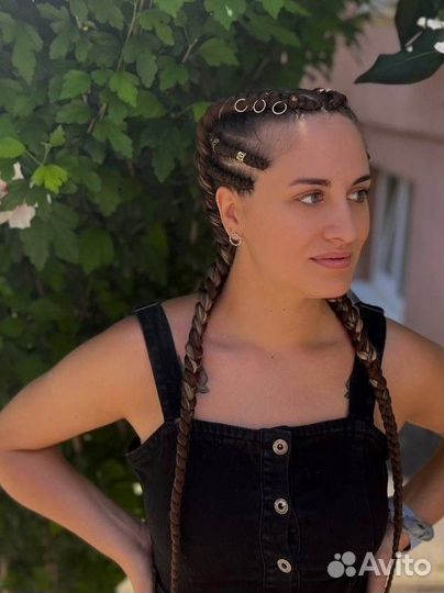 Афрокосы брейды афрохвост зизи кудри