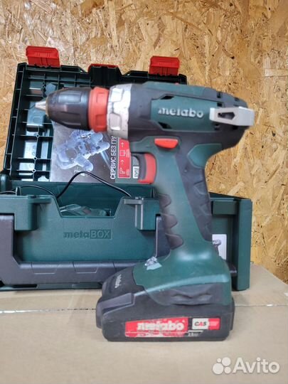 Metabo акумуляторный винтоверт BS 18 Quick