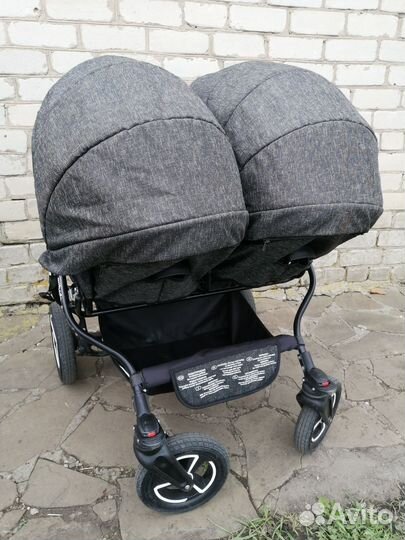 Коляска для двойни mikado 3 в 1