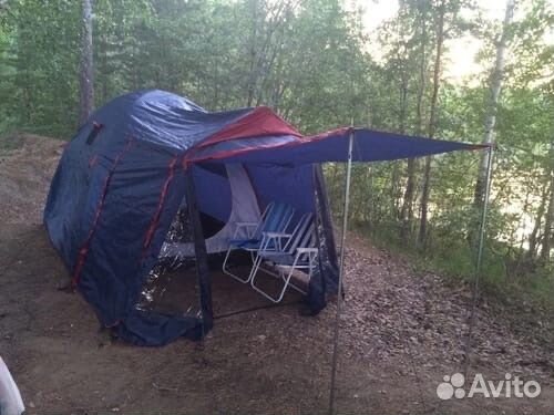 Кемпинговая 4 местная палатка
