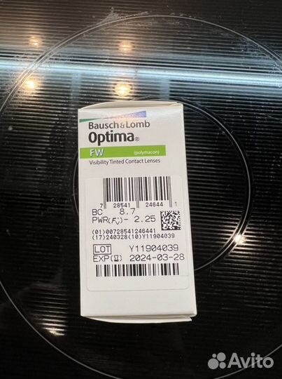 Контактные линзы Bausch&Lomb Optima FW