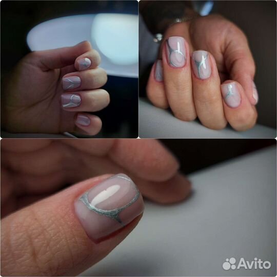 Наращивание ногтей на дому