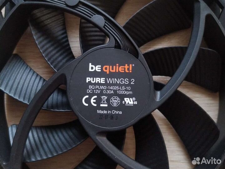 Кулер Be quite 140 и Termalright X-silent 140 мм