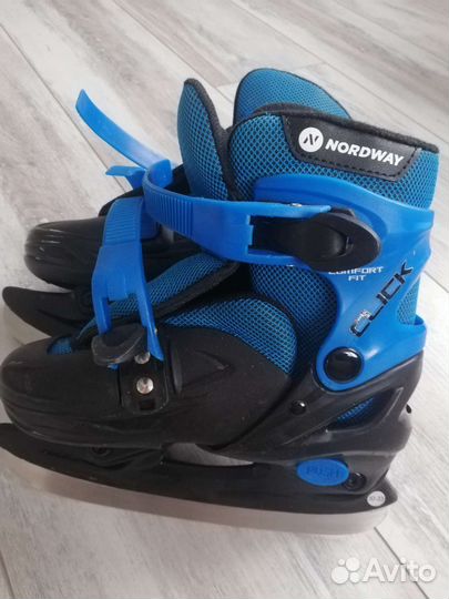 Коньки nordway детские раздвижные