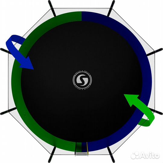 Батут swollen Classic 12 FT