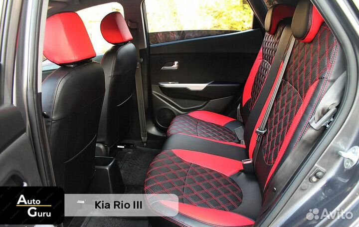 Чехлы на Kia Rio 3