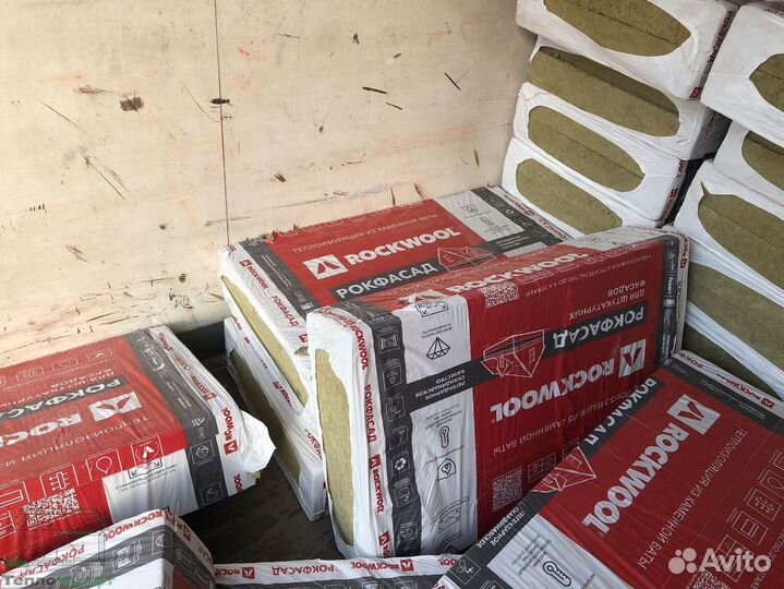 Утеплитель Роквул Рокфасад для мокрого фасада