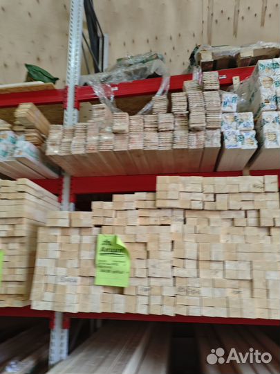 Брусок строганный ГОСТ Без брака Без синевы