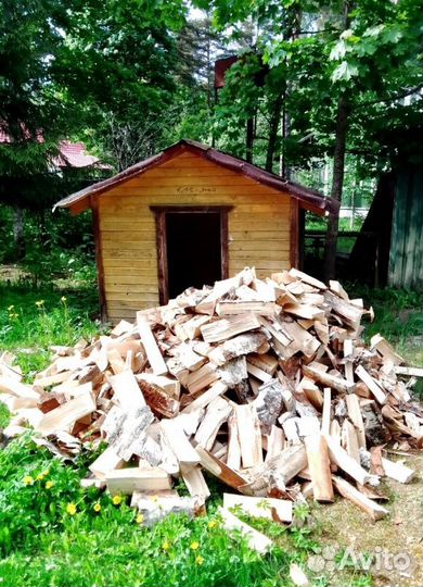 Дрова колотые Осина