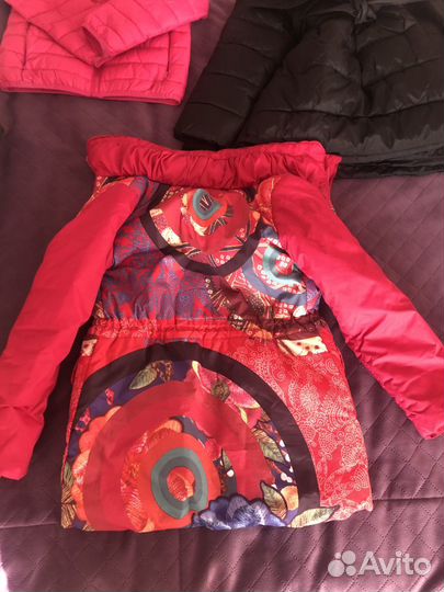 Одежда для девочки 8-10 лет(пальто, куртки, жилет)