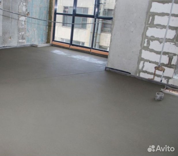 Стяжка пола под ключ (полуручка)