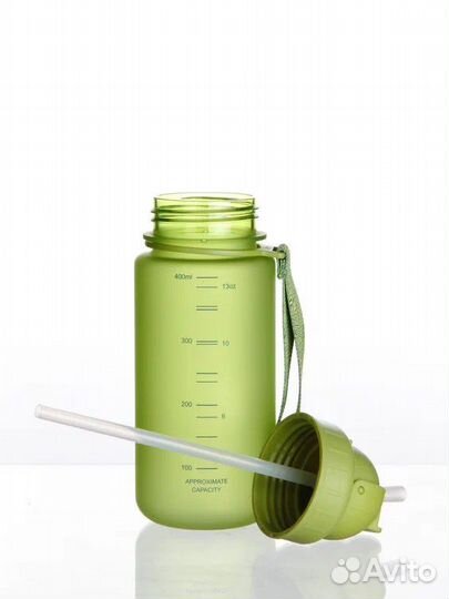 Бутылка для воды Uzspace Colorful 400 мл зеленый