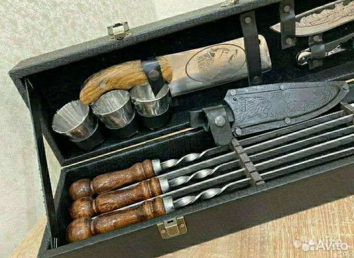 Подарочный набор шампуров для шашлыка