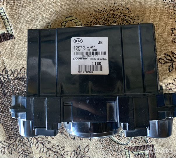 Панель Управления Отопителем KIA 972501GHE0DBT