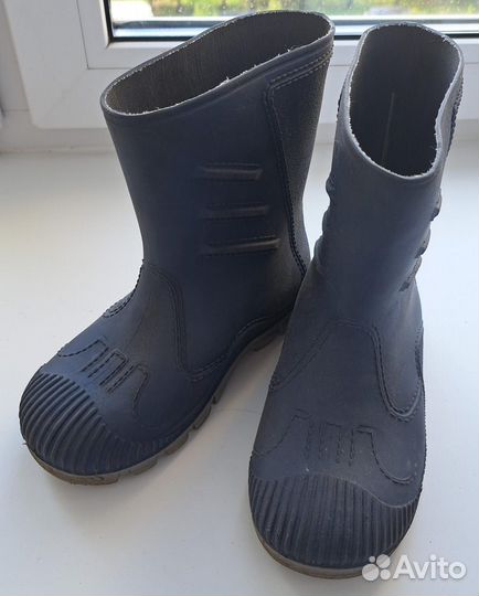 Детские резиновые сапоги