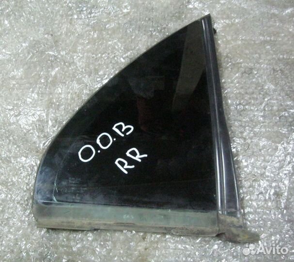 Стекло форточки заднее R Opel Omega B