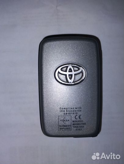 Ключ зажигания Toyota Оригинал