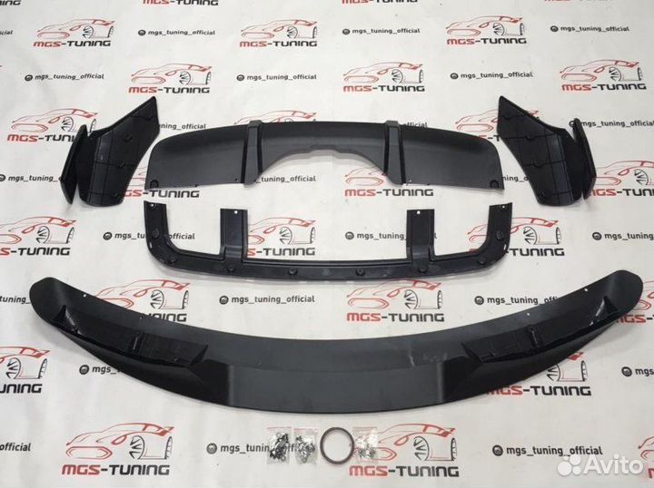 Комплект M-Performance BMW X5 f15 черный мат