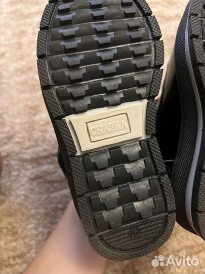 Ботинки, дутики зимние для девочки сказка 26