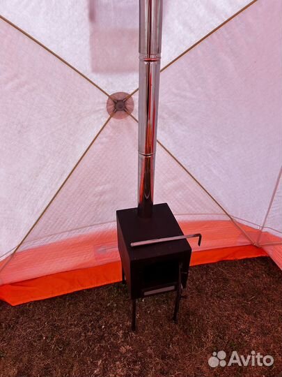 Палатка зимняя Медведь куб