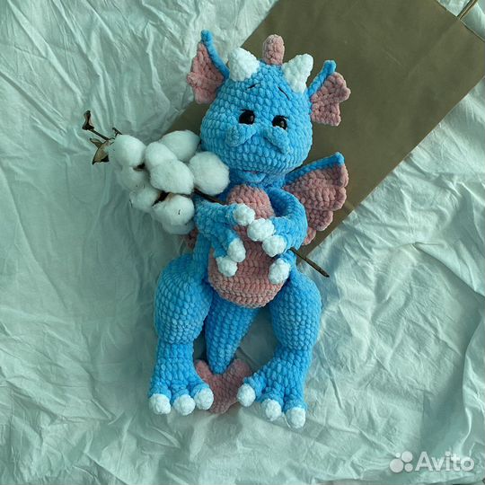 Мягкая игрушка дракон