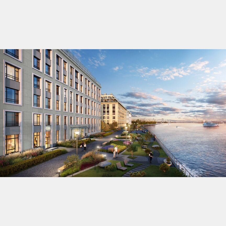 1-к. квартира, 40,6 м², 7/8 эт.