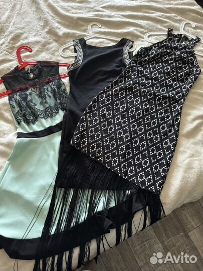 Платья женские вечерние 42р пакетом