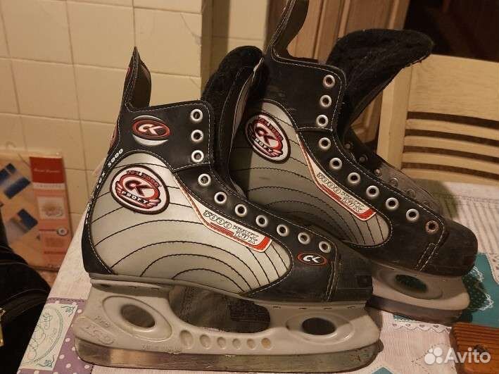 Коньки хоккейные детские