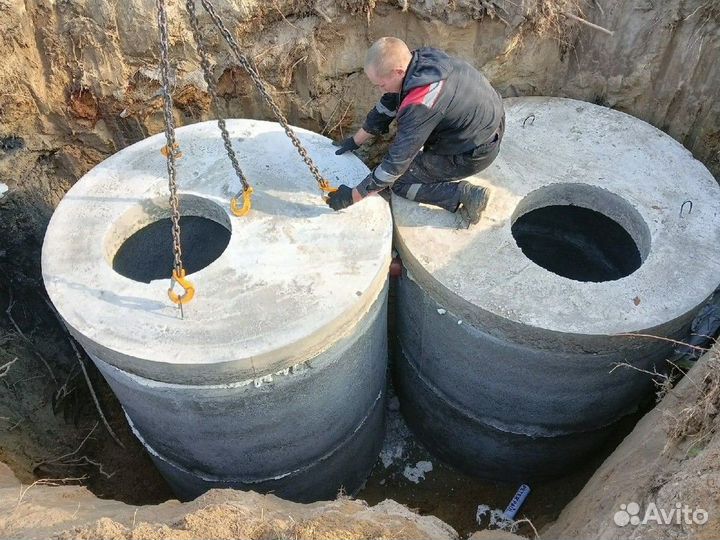 Септик переливной