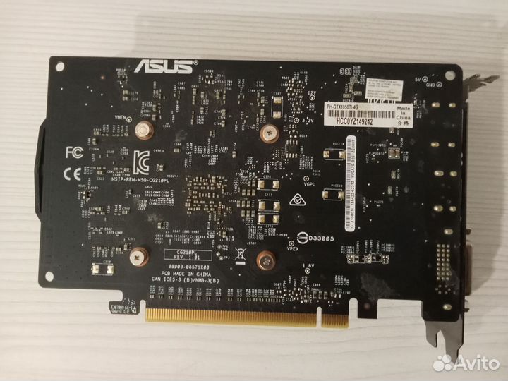 Видеокарта GTX 1050ti 4gb