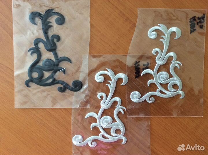 Аппликации клеевые